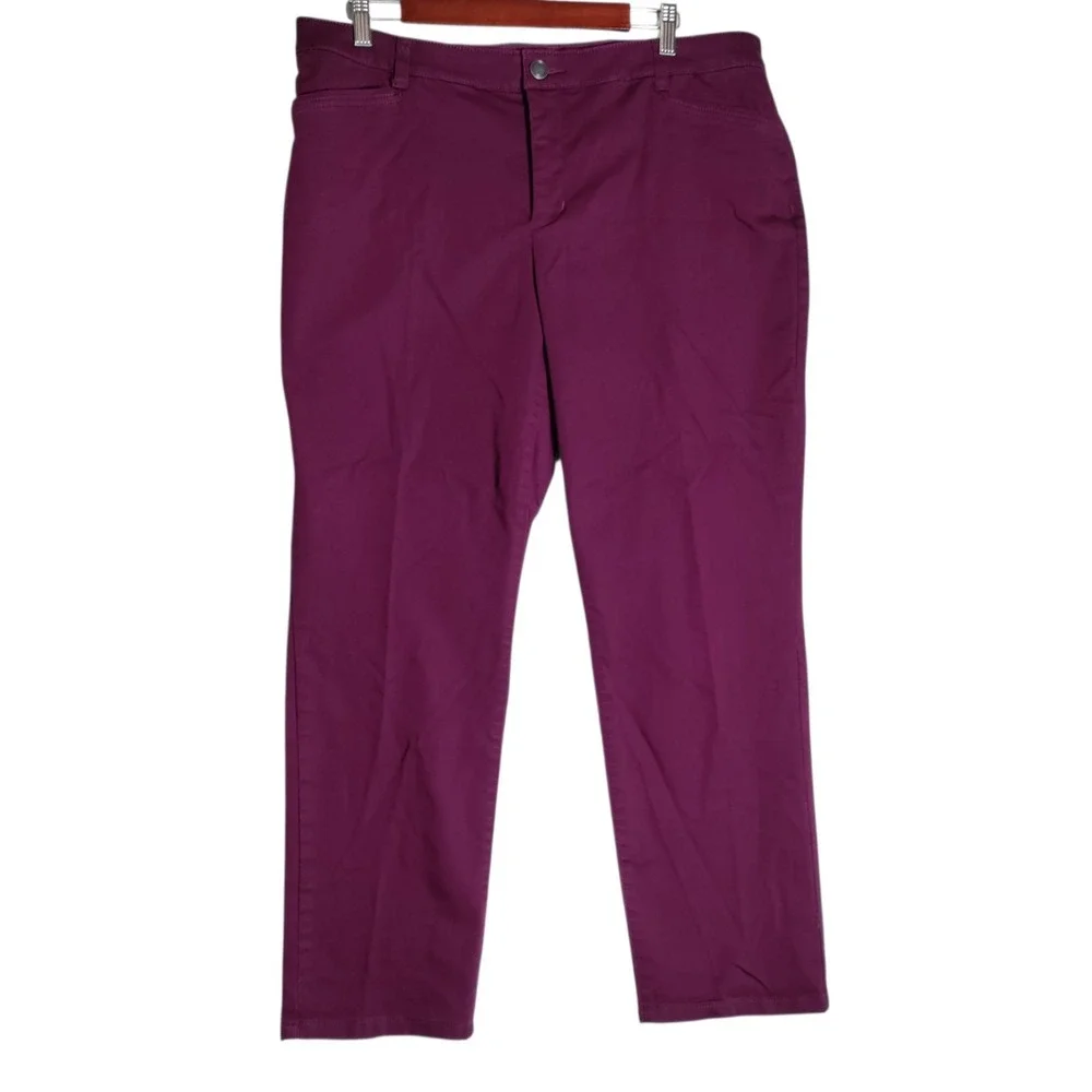 Christopher And Banks Signature Slimming pants Size 18W Petite